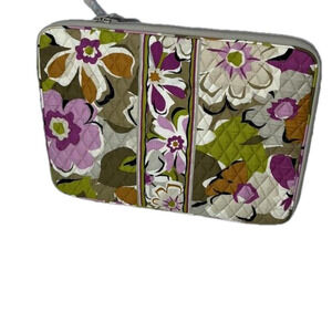 Vera Bradley Floral Laptop Case - Purple, Green, Brown